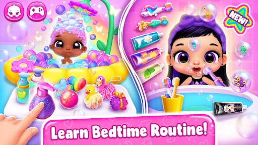 Gameplay screenshot 3 from Giggle Babies - Toddler Care - Educational game